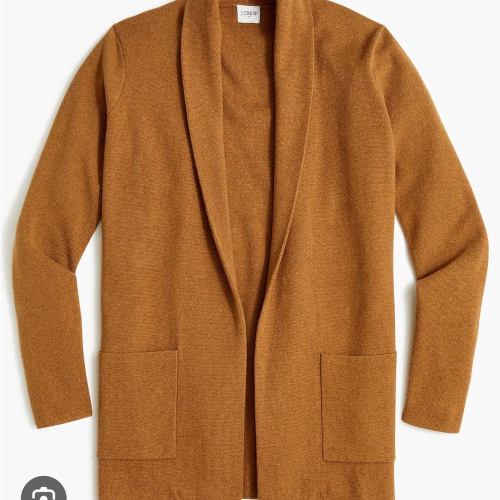 J. Crew Factory Brown Blazer Relaxed Fit